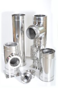 Horn inox szigetelés 130-230mm rozsdamentes acél ponthegesztéssel