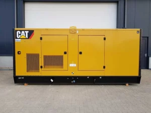 Caterpillar 400 kva generátor c13 motorral, új, garanciával, nagyon csendes