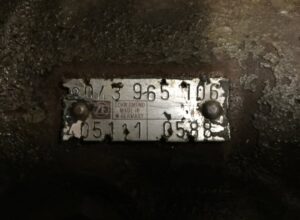 Volvo zf 8043 kormánymű 965 106 405111 0588 gyártva nyugat-németországban