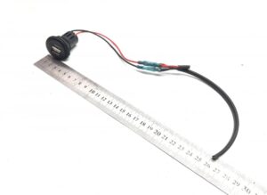 Usb töltőadapter kábellel és csatlakozóval vezérlőpanelhez