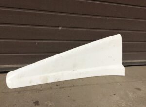 Bal felső oldalsó fülkespoiler scania fehér