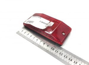 Piros fényvisszaverő járművekhez, 12 cm, 2,00 eur