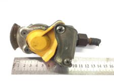 Légi rögzítő trailerhez, sárga fedéllel és szerelős csavarokkal, 13 cm hosszú