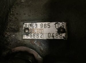 Volvo 8043965 kormánymű schwäbisch gmünd, nyugat-németországban gyártva