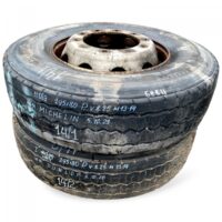 Készlet 2 kerék 295/80R22.5 8.25×22.5 Michelin és Dunlop