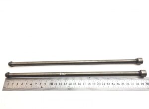 Hengeres fém tengelyek, kb. 30 cm, 2 db-os készlet