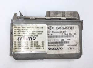 Volvo vezérlőegység 0 504 004 105, 24v, knorr-bremse, bosch