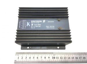 Ericsson bmj 910 212/08 feszültségkonverter, tip 8862, bemenet 17-30v dc, kimenet 12v dc, max 6a