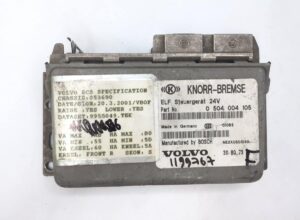 Fls vezérlőegység volvo, 0 504 004 105, knorr-bremse, elf vezérlő 24v