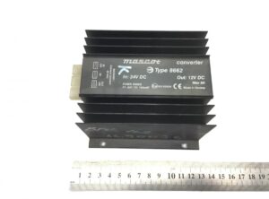 Feszültségátalakító mascot type 8662, bemenet: 24v dc, kimenet: 12v dc, max 8a