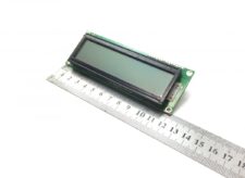 LCD kijelző 16×2 zöld háttérrel és LED világítással