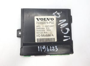 I/o vezérlőegység volvo 70350374-p02 2472 0227-0267 70350375 900124 r15