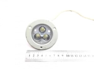 Spotlight led kerek volvo buszhoz, átmérő 6 cm