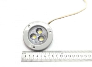 Spotlight led kör alakú volvo buszhoz, 3 izzó, fehér