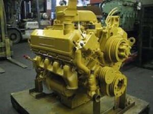 Cummins vt555-12 sárga motor