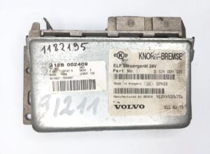 Knorr-bremse vezérlőegység elf 24v volvohoz, cikkszám 0 504 004 105, s12b 002409, gyártva magyarországon