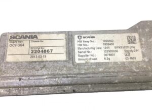 Számítógép scania oc9 g04 teherautó motorhoz 2204867