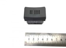 Mikrofon Volvo 21371086 14W161-14, fekete, méret 4×2 cm