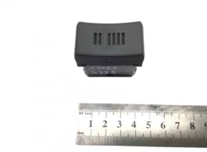 Mikrofon volvo 21371086 14w161-14, fekete, méret 4×2 cm