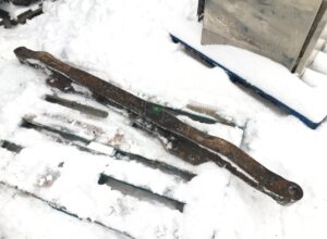 Első tengely keresztgerenda volvo 3096236