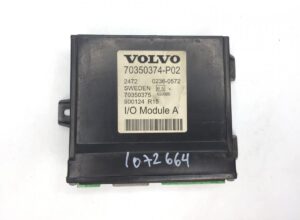 I/o vezérlőegység volvo 70350374-p02 2472 0236-0572 svédország