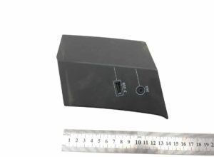 Usb és aux aljzatos panel volvo 82303887, 12 cm