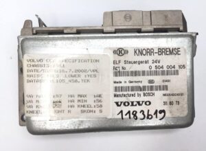 Fls vezérlőegység volvo 1183619 knorr-bremse elf vezérlő 24v