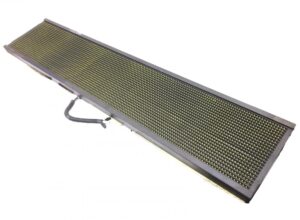 Led kijelző panel busz célállomásához