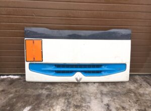 Renault első rács, fehér-kék, kód 5010445793/5010225061/5010301971