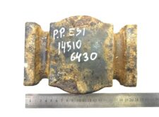 Állítható rugós ék, laprugó, első jobb tengely, MAN 81413350129 (méretekkel)