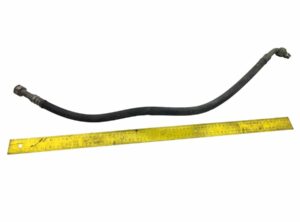 Ac cső man könyökökkel és csatlakozókkal, kb. 70 cm hosszú