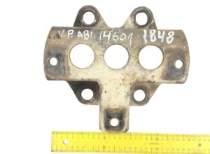 Tartólemez pneumatikus rugóhoz, bal oldali másodlagos tengely daf 14601 1848