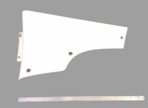Oldalsó felső spoiler balra scania kabinhoz – kód 1361925-12
