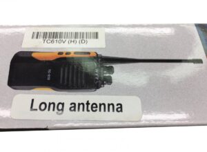 Hytera tc610v cb rádió hosszú antennával