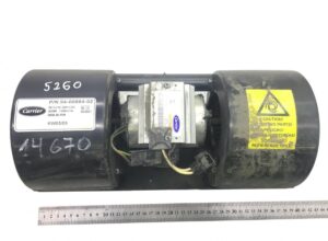Carrier fűtőventilátor p/n 54-00584-02 26v 300w 1100m³/h drb 80 rw