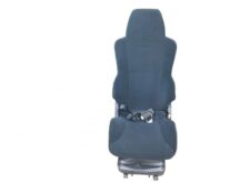 Fekete utasülés biztonsági övvel