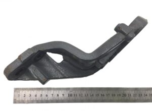 Tartó kipufogócsőhöz daf 1708561 – fém alkatrész, 22 cm