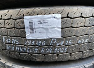 Michelin 295/80 r22. 5 gumiabroncs 8. 25 m78 5. 04. 2023