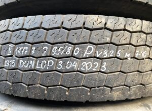 Scania kerék 295/80 r22. 5 dunlop 3. 04. 2023