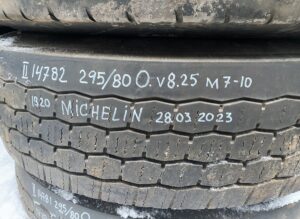 Scania kerék 295/80 r22. 5 michelin 28. 03. 2023