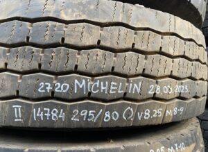 Michelin teherautó gumi 295/80 r22. 5, 28. 03. 2023