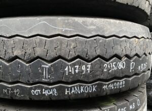 Scania hankook kerék 295/80r22. 5 11. 11. 2022