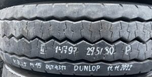Scania kerék 295/80 r22. 5 dunlop dot 4317