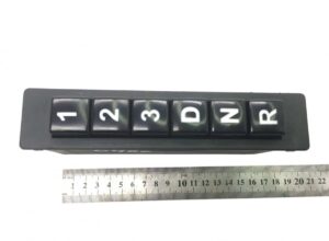 Sebességváltó kapcsoló scania-hoz, numerikus és betűs gombokkal (1, 2, 3, d, n, r)