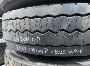 Dunlop kerék 295/80 r22. 5 8. 25 m9-11 volvo-hoz