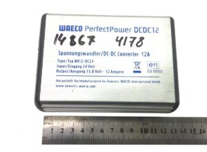 Dc-dc feszültségátalakító waeco perfectpower dcdc12, 12a, 24v-ról 13,8v-ra