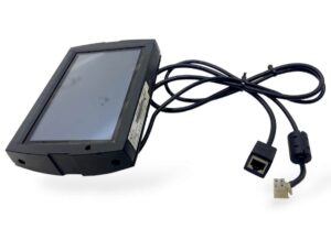 Volvo vezetői kijelző ethernet és tápcsatlakozókkal
