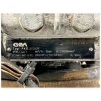 Volvo AC kompresszor, GEA FKX40/560K típus, 48,3 m³/h, 19/28 bar, 1450 ford/perc
