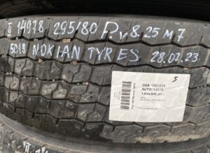 Nokian tyres kerék 295/80 r22. 5 8. 25 m7