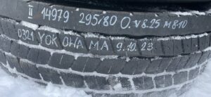 Volvo kerék 295/80r22. 5 – 14979 0321 yok ova ma 9. 10. 23